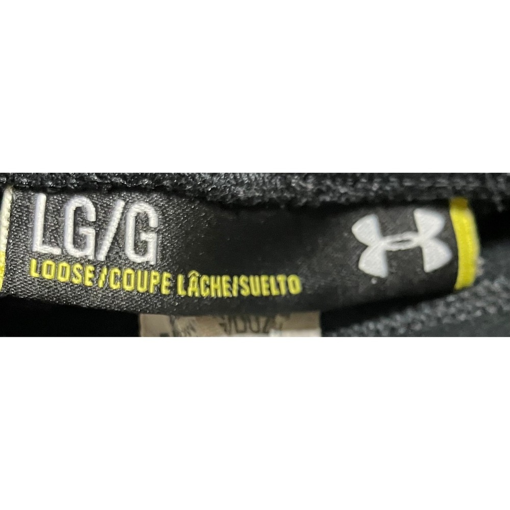Under Armour Jogger Pants Large Black Loose Fit Athletic Training Sweatpants - Picture 5 of 6
